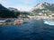 Landscape of old croatian fishing village on island of Hvar