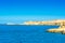 Landscape with old Fort Rinella, Kalkara, Malta