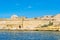 Landscape with old Fort Rinella, Kalkara, Malta