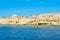 Landscape with old Fort Rinella, Kalkara, Malta