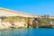 Landscape with old Fort Rinella, Kalkara, Malta