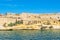 Landscape with old Fort Rinella, Kalkara, Malta