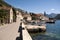 Landscape of old town Perast in Kotor bay, Montenegro