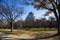 Landscape of Osaka Castle in autumn, Long Shot