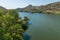 Landscape over the Tagus River in the municipality of Gaviao, Portugal