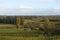 Landscape over wineyards in St Emilion