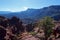 Landscape Overlook at the Trail Head of Fishers Towers Hike in Moab, Utah