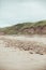 Landscape of Oyambre beach in Cantabria, north of Spain