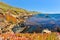 Landscape of Pacific Ocean at Garrapata State Park