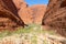 Landscape panorama from the Karingana lookout in the Olgas in outback Australia