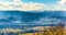 Landscape panorama picture of lake Bled and mountain Triglav in
