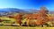 Landscape from Parang Mountains, Hunedoara County,Romania