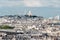 Landscape of Paris city in France with SacrÃ©-CÅ“ur, famous landmark and travel destination in Europe