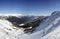 Landscape from a peak of Bardonecchia - Italian alps