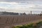 Landscape in Penedes wine area, Catalonia, Spain.