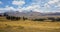 Landscape of peruvian andean mountains