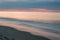 Landscape photo of the beach of Port Ginesta in Barcelona