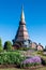 Landscape of Phramahathat Napaphol Bhumisiri pagoda at Doi Inthanon Chiangmai