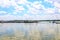 Landscape on pier in Texas