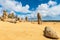 Landscape in The Pinnacles Desert Nambung National Park, Cervantes, Western Australia