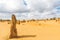 Landscape in The Pinnacles Desert Nambung National Park, Cervantes, Western Australia