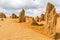 Landscape in The Pinnacles Desert Nambung National Park, Cervantes, Western Australia.