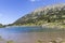 Landscape of Pirin Mountain and Fish Banderitsa lake, Bulgaria