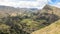 Landscape of Pisaq in the Sacred Valley of the Incas