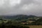 Landscape at the plateau de sault in the Pyrenees in France