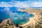 Landscape with Platja Cavalleria, Ferragut and Cala Rotja, Menorca