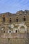 Landscape of pompeii ruins