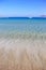 Landscape of Pori beach at Ano Koufonisi island Cyclades Greece