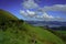 Landscape of the port of Akaroa New Zealand