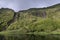 Landscape of PoÃ§o Ribeira do Ferreiro waterfalls and Lagoa dos Patos at FajÃ£ Grande, Alagoinha on the fairy tale island of Ilha