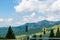 Landscape from the Prislop Pass, Maramures, Romania