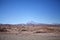 Landscape at the Puna de Atacama with Llullaillaco volcano in the background, Argentina