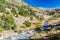 Landscape of Pyrenees mountains near Coma Pedrosa peak, Andor