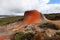 Landscape on the Remarkable rocks in the Flinders Chase National Park, over on the western side Kangaroo island.