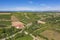 Landscape in Rheinhessen / Germany from above