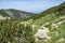 Landscape of Rila Mountain near The Camel peak, Bulgaria