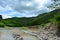 Landscape of the Rio Coco river in Somoto, Nicaragua