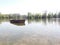 landscape of a river with a boat