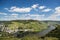 Landscape with the river Moselle in Germany