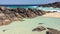 Landscape of Rock Pools on Injidup Beach in South Western Australia