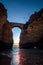 Landscape of the rocks, cliffs and ocean beach coastline Algarve Panoramic nature beauty seascape, sunshine view