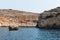 Landscape with rocky coasts of Comino island, Malta