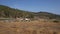 Landscape with rustic houses, agricultural fields and animal farms in the highest village in Spain, Vilaflor, Tenerife, Spain