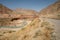 Landscape in Samangan province on the highway from Mazar-e Sharif to Kabul, Aufghanistan August 2019