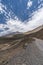 Landscape of Sandy Roads in Himalaya Mountain Range