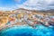 Landscape with Sardina de Galda and North Beach Sardina, Gran Canaria